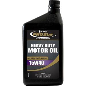 STAR BRITE Pro Star Super Premium Motor Oil SAE 15W-40 – High Performance, Heavy-Duty Engine Protection – Meets API CI, CJ-4, & More(15W-40)