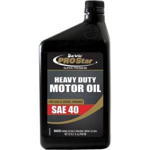 STAR BRITE Pro Star Super Premium Motor Oil SAE 15W-40 – High Performance, Heavy-Duty Engine Protection – Meets API CI, CJ-4, & More(SAE 40)