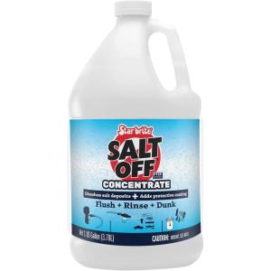 STAR BRITE Salt Off Kit – Applicator & 32 OZ Concentrate for Marine Engine Flush & Salt Removal on Boats, Trailers, Fishing Gear, Dive Equipment, and More(1 Gallon Concentrate)