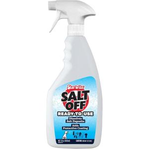 STAR BRITE Salt Off Kit – Applicator & 32 OZ Concentrate for Marine Engine Flush & Salt Removal on Boats, Trailers, Fishing Gear, Dive Equipment, and More(22 Oz Spray)