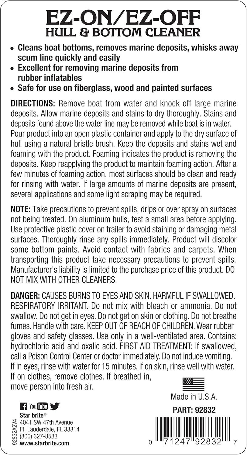 image:imageEZ On EZ Off Boat Bottom Hull Cleaner 32 oz