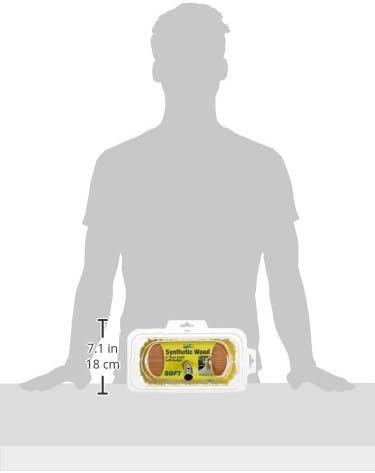 image:imageSTAR BRITE 8 Premium Cleaning Brush Synthetic Wood Block with HighDensity Star Prene Fibers for Smooth amp Painted Surfaces Fits Star brite ExtendABrush Handles Soft Bristle Yellow 040170Yellow