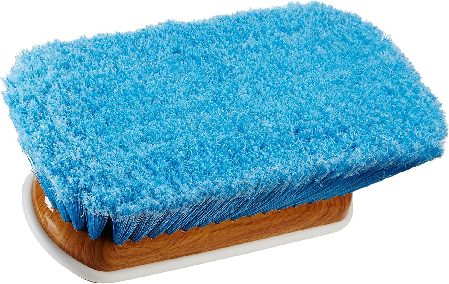 image:imageSTAR BRITE 8 Premium Cleaning Brush Synthetic Wood Block with HighDensity Star Prene Fibers for Smooth amp Painted Surfaces Fits Star brite ExtendABrush Handles Soft Bristle Yellow 040170Blue