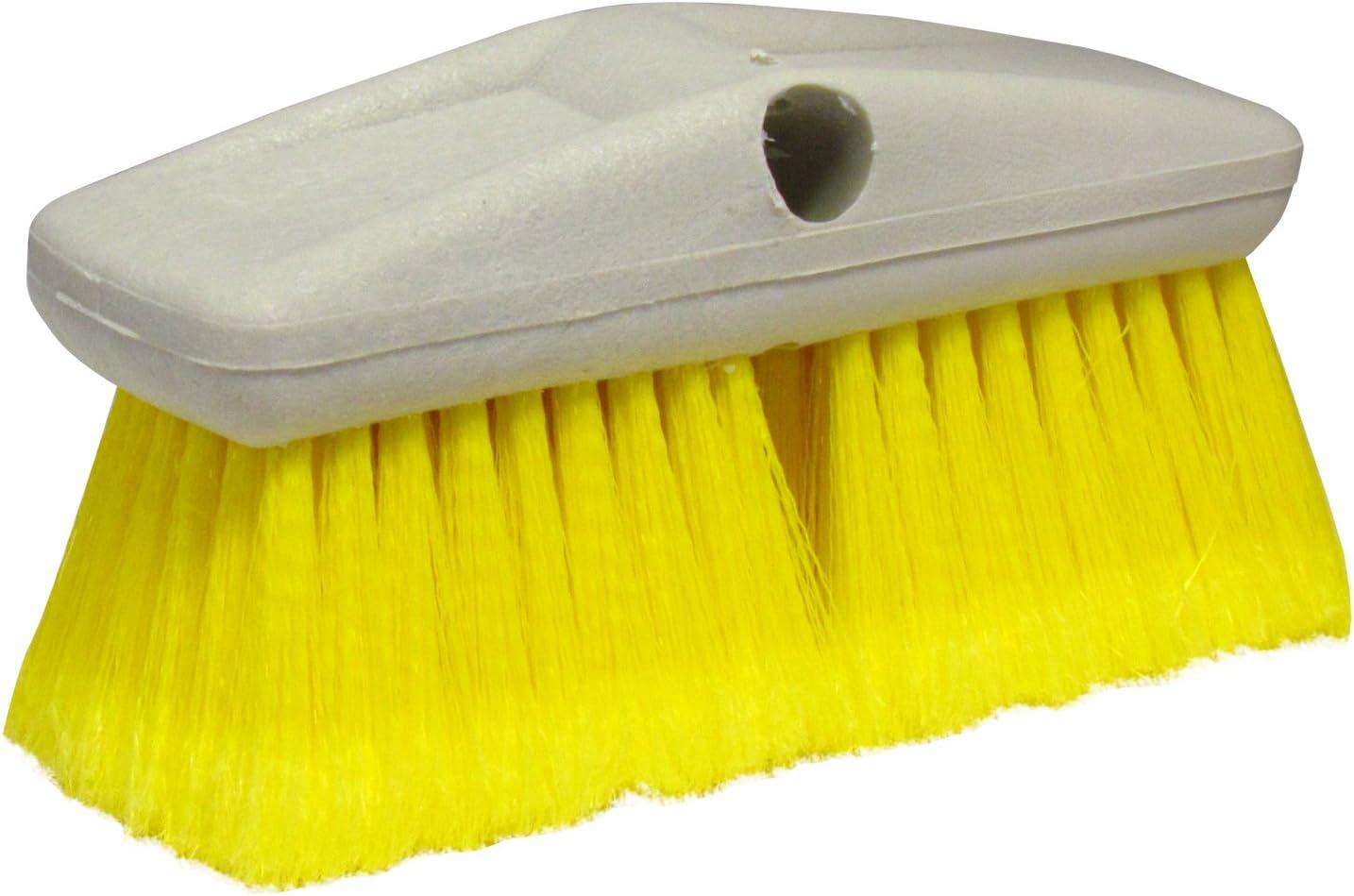 image:imageSTAR BRITE 8 Premium Cleaning Brush Synthetic Wood Block with HighDensity Star Prene Fibers for Smooth amp Painted Surfaces Fits Star brite ExtendABrush Handles Soft Bristle Yellow 040170Yellow