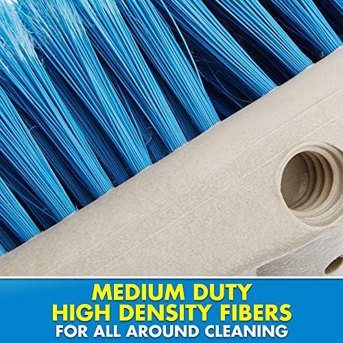 image:imageSTAR BRITE 8 Premium Cleaning Brush Synthetic Wood Block with HighDensity Star Prene Fibers for Smooth amp Painted Surfaces Fits Star brite ExtendABrush Handles Soft Bristle Yellow 040170Blue