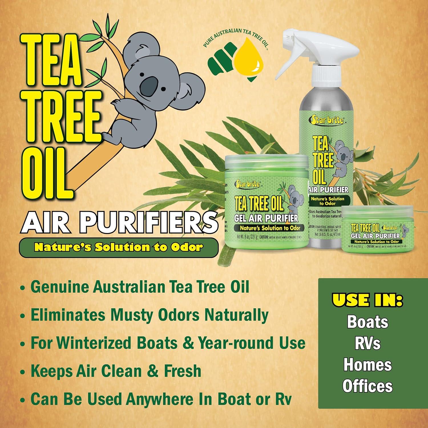 image:imageSTAR BRITE ATTIACertified Pure Australian Tea Tree Oil Natural Air Purifier Spray 16 oz Eliminates Odors Ideal for Boats RVs Homes and Offices 096516