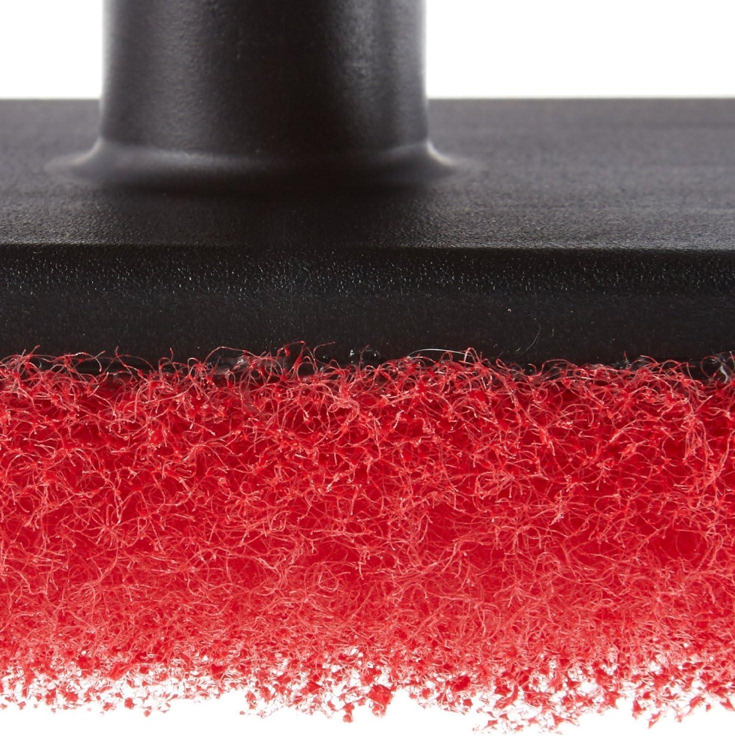 image:imageSTAR BRITE AllPurpose Medium Red Scrubber Pad Available in Medium Fine amp Coarse Textures with Ergonomic Handle for Boats Teak and Outdoor Cleaning 040021POne Size Pack of 6