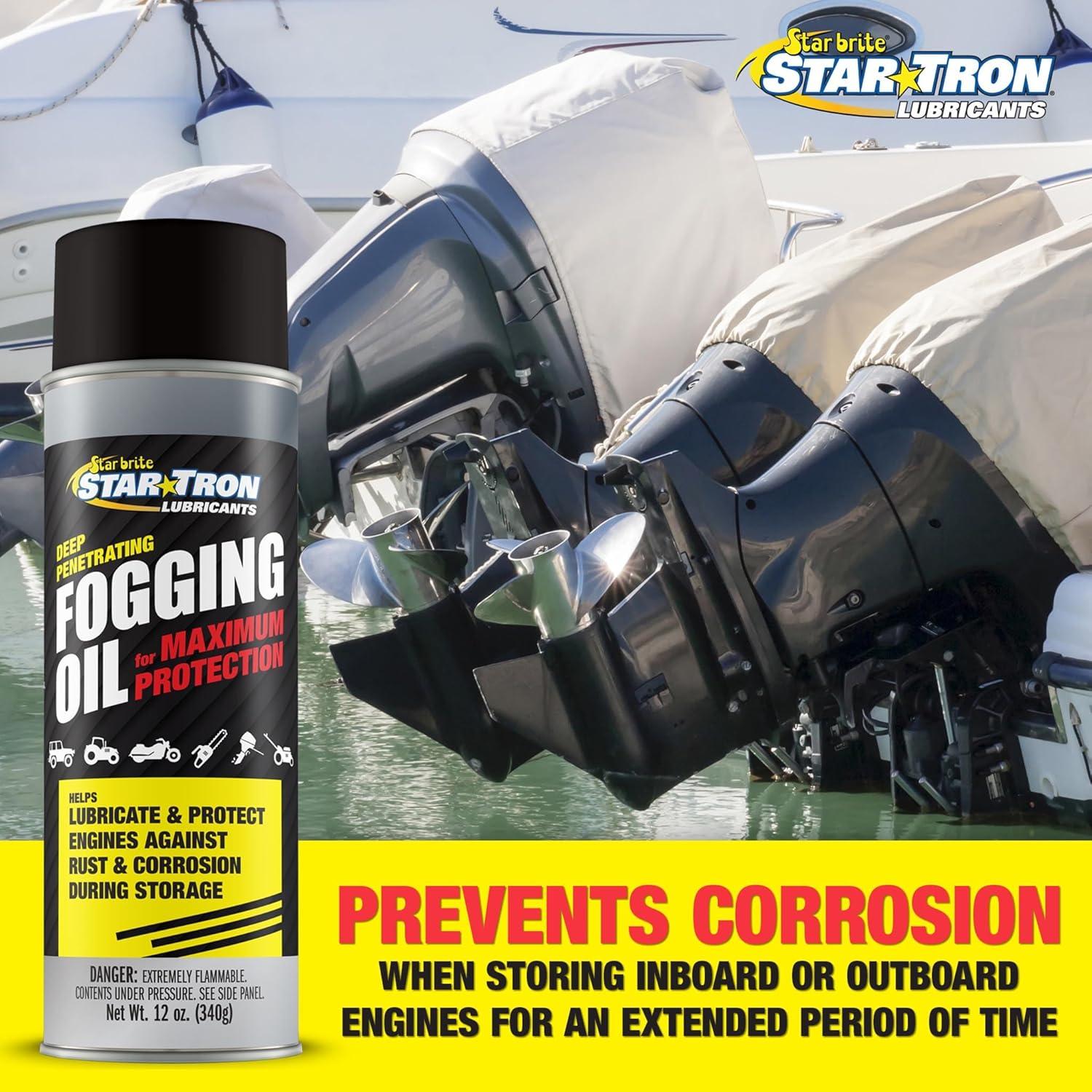 image:imageSTAR BRITE Fogging Oil Professional Grade Maximum Protection for All Engines in Seasonal or LongTerm Storage12 oz Spray