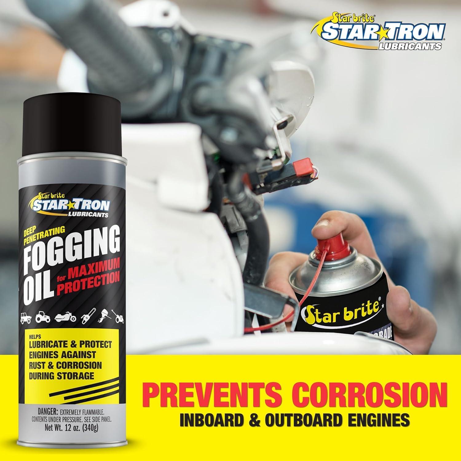 image:imageSTAR BRITE Fogging Oil Professional Grade Maximum Protection for All Engines in Seasonal or LongTerm Storage12 oz Spray