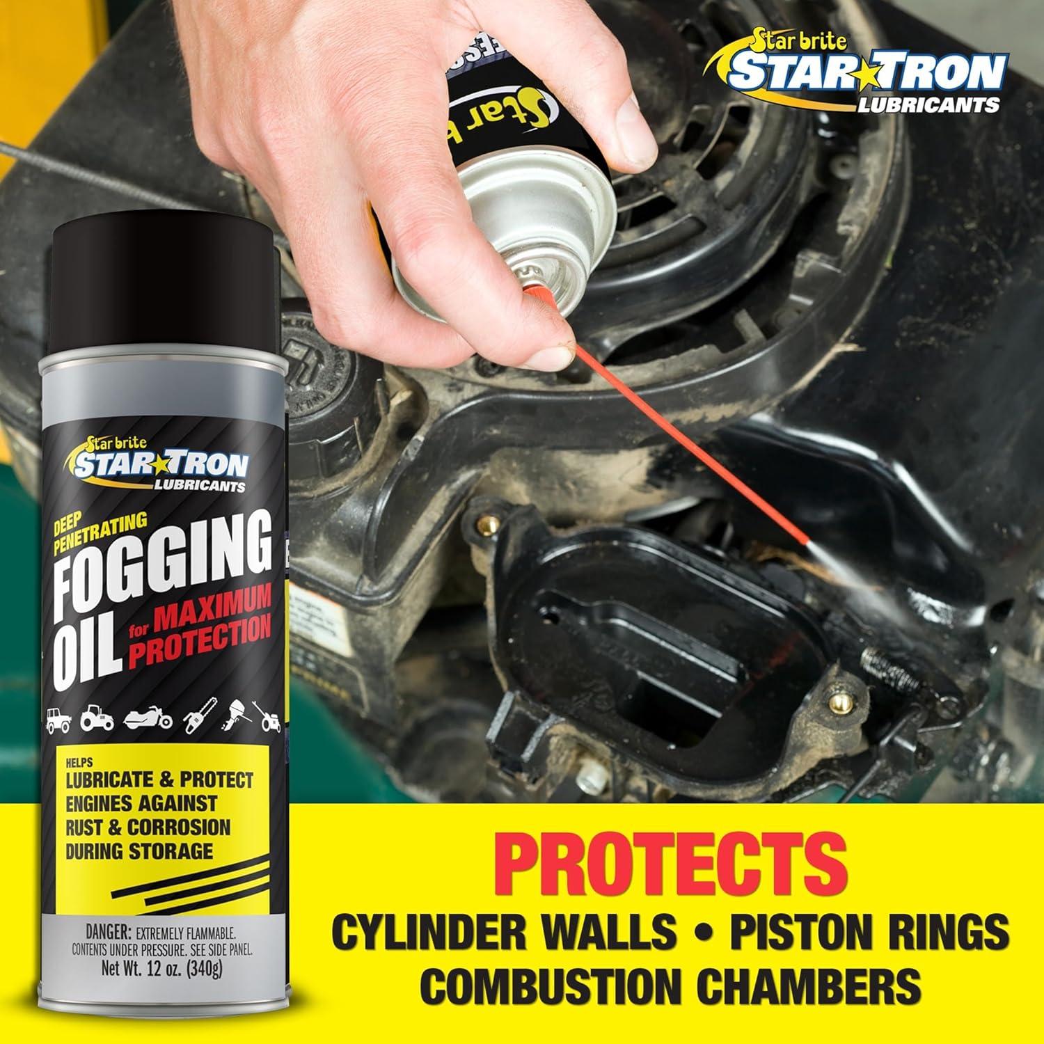 image:imageSTAR BRITE Fogging Oil Professional Grade Maximum Protection for All Engines in Seasonal or LongTerm Storage12 oz Spray