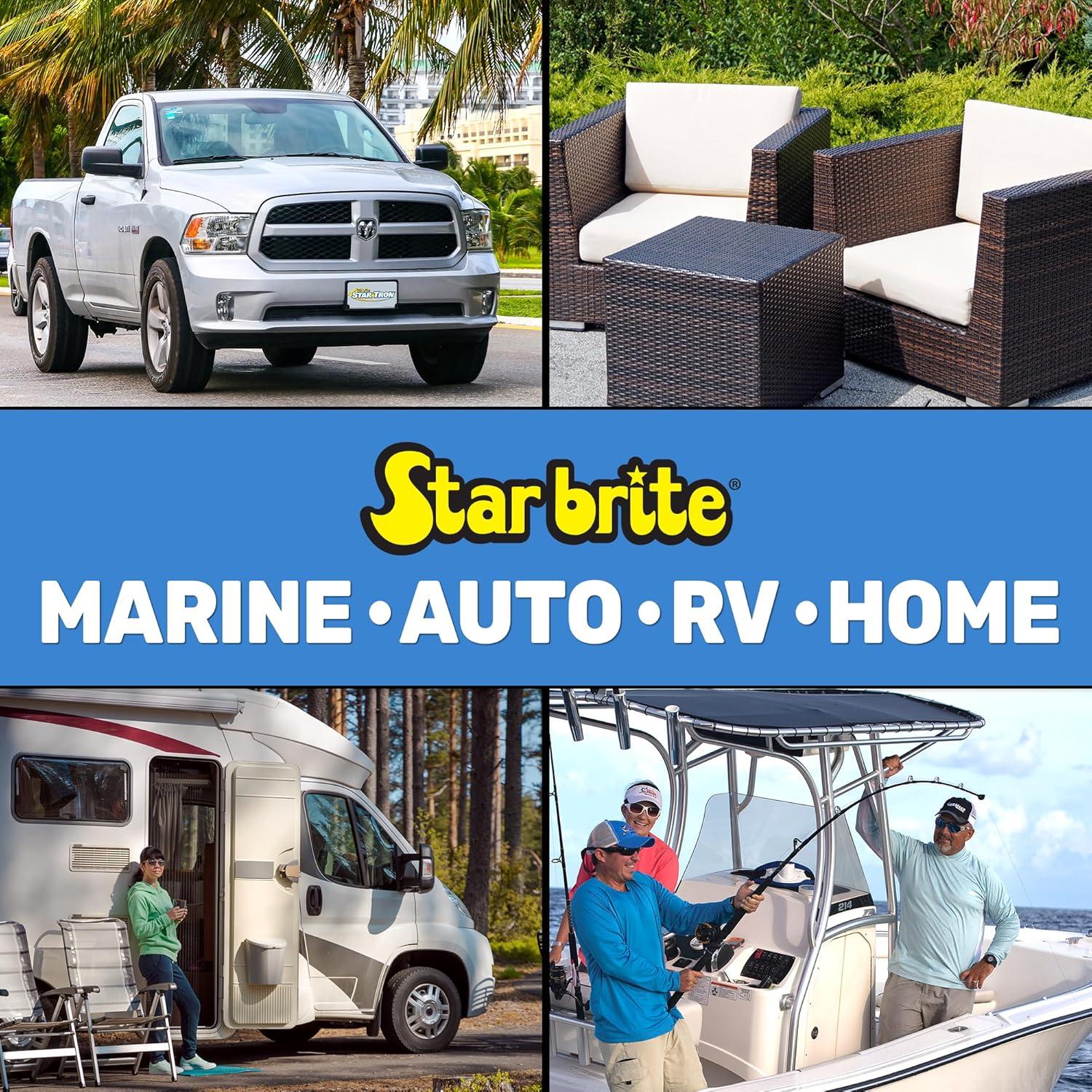 image:imageSTAR BRITE Marine Foam DeckPad Cleaner Designed for Use on EVA PE SeaDek DEKit MarineMat and More32 OZ