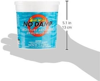 image:imageSTAR BRITE No Damp Moisture Absorber amp Dehumidifier Simple Portable Humidity Control for Boats RVs Seasonal Homes amp More Prevent Musty Odor amp Moisture Damage12 OZ Bucket