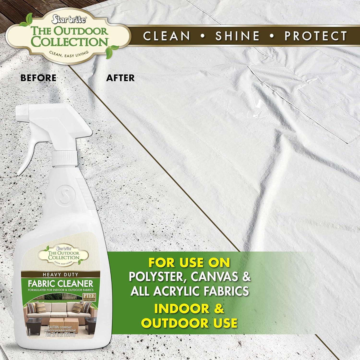 image:imageSTAR BRITE Outdoor Collection Fabric Cleaner Spray Ultimate Stain Remover for Outdoor amp Patio Fabrics 32 OZ 054132STAR BRITE