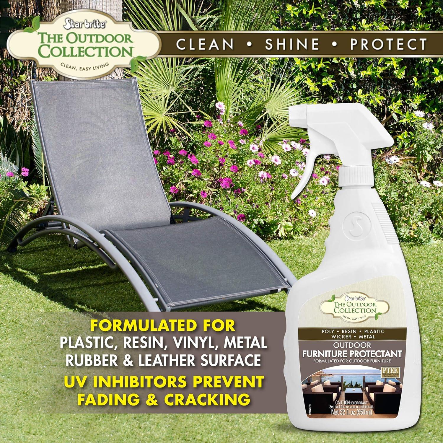 image:imageSTAR BRITE Outdoor Collection Furniture Protectant Spray Ideal for Extending the Life amp Color of Backyard Patio Chairs Couches and Furniture 32 OZ 59032Protectant Spray