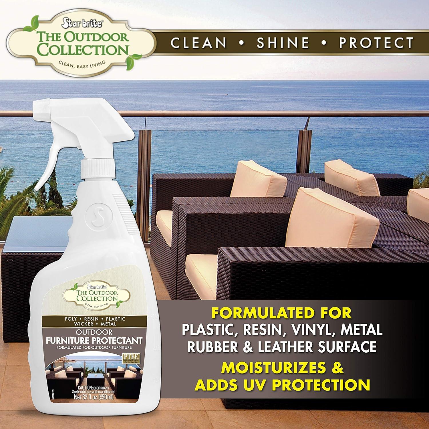 image:imageSTAR BRITE Outdoor Collection Furniture Protectant Spray Ideal for Extending the Life amp Color of Backyard Patio Chairs Couches and Furniture 32 OZ 59032Protectant Spray