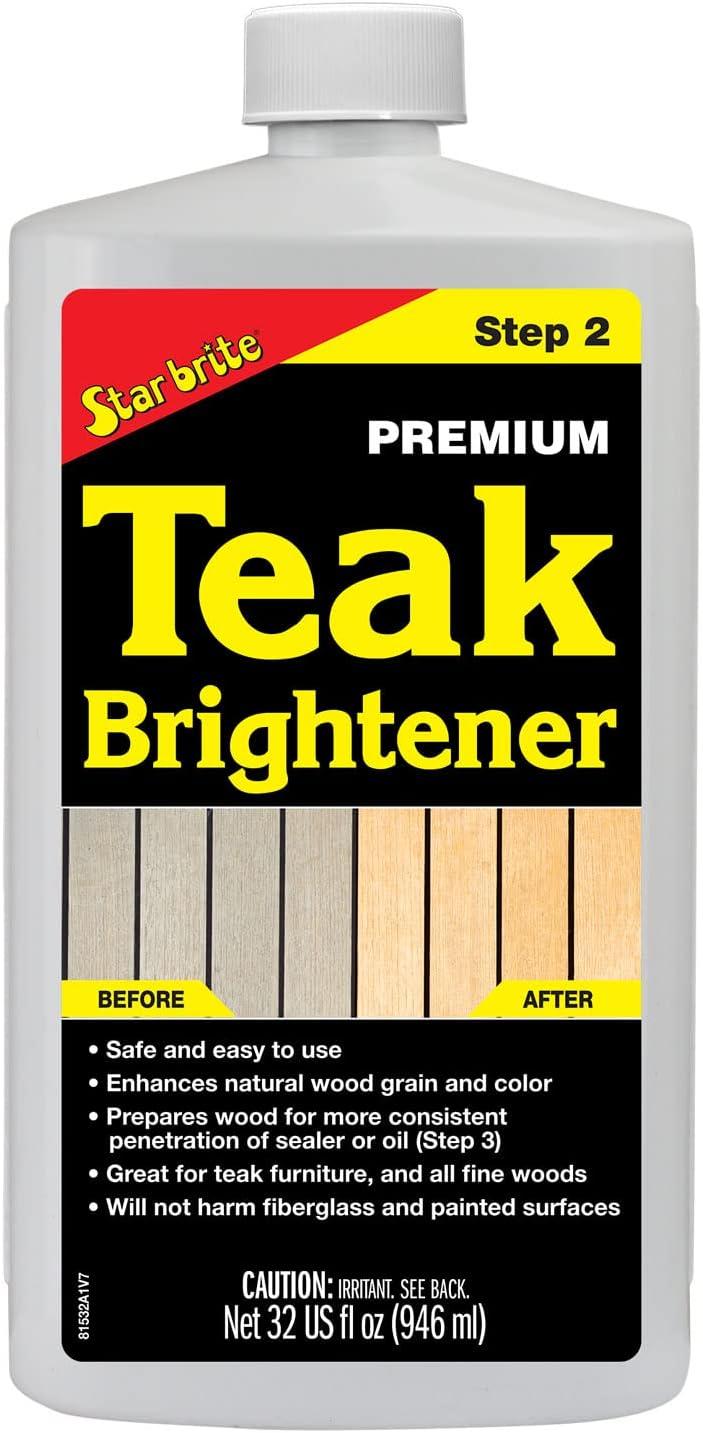 image:imageSTAR BRITE Premium Golden Teak Oil 16 Oz Sealer Preserver amp Finish for Outdoor Teak amp Other Fine Woods 085116PW16 Ounce