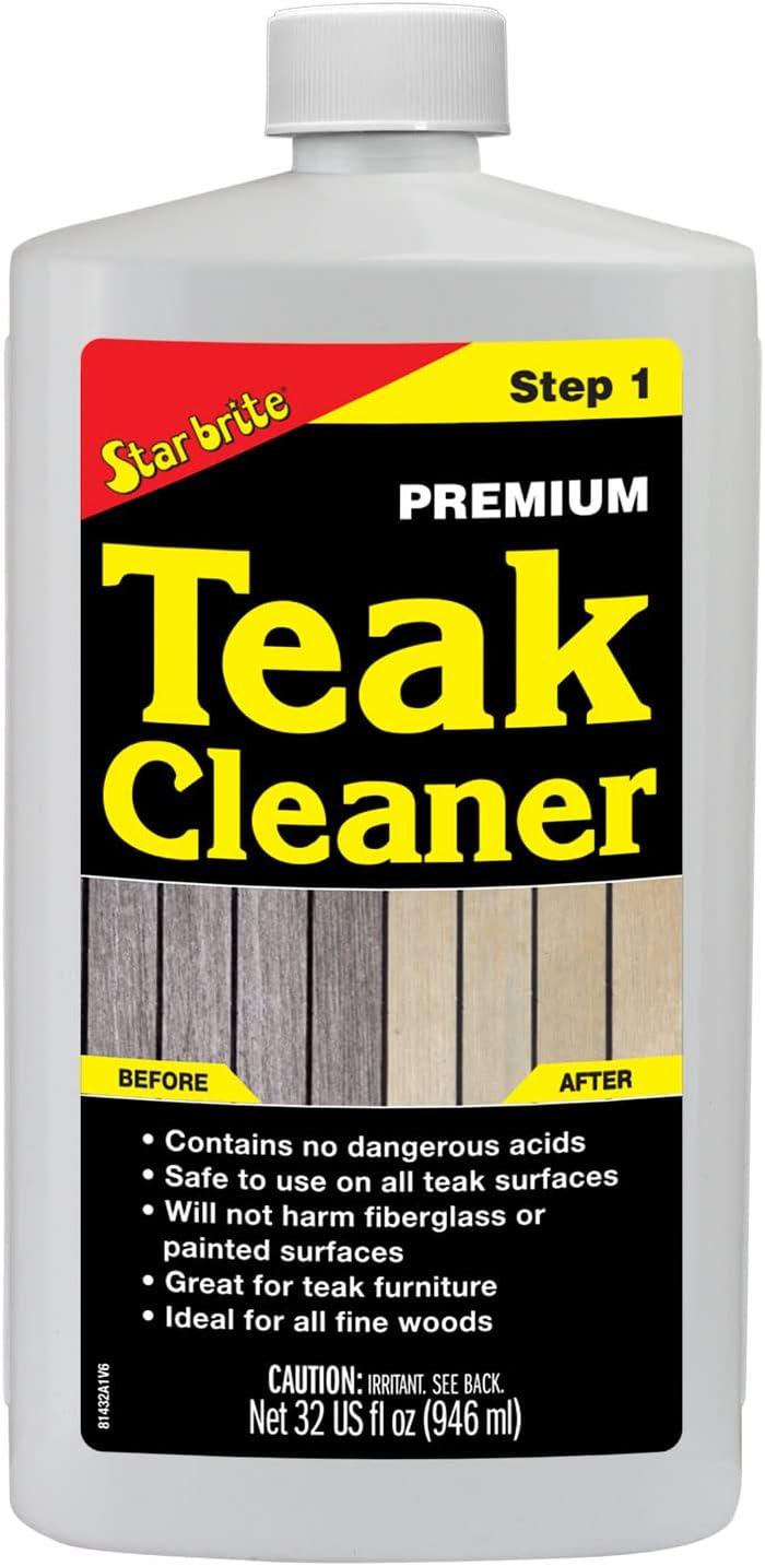 image:imageSTAR BRITE Premium Golden Teak Oil 16 Oz Sealer Preserver amp Finish for Outdoor Teak amp Other Fine Woods 085116PW16 Ounce