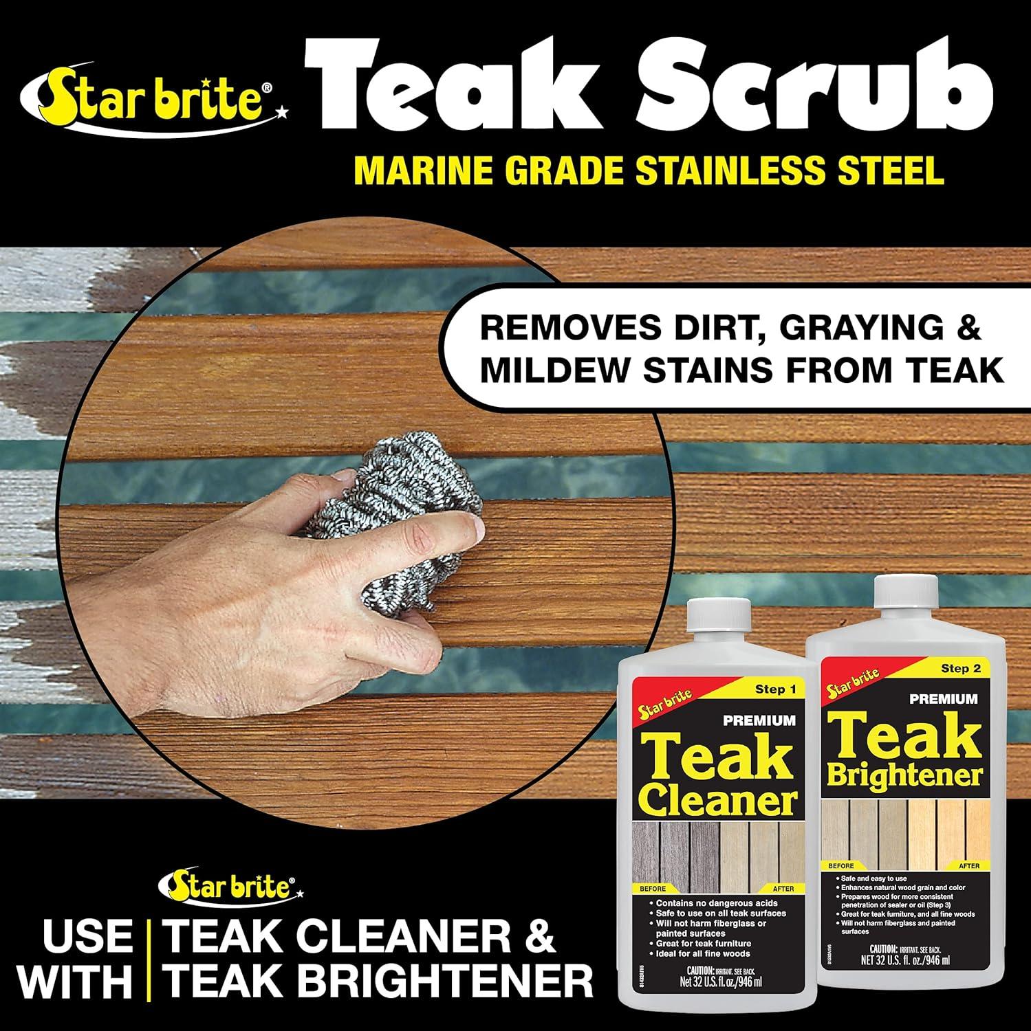image:imageSTAR BRITE Premium Golden Teak Oil 16 Oz Sealer Preserver amp Finish for Outdoor Teak amp Other Fine Woods 085116PW16 Ounce