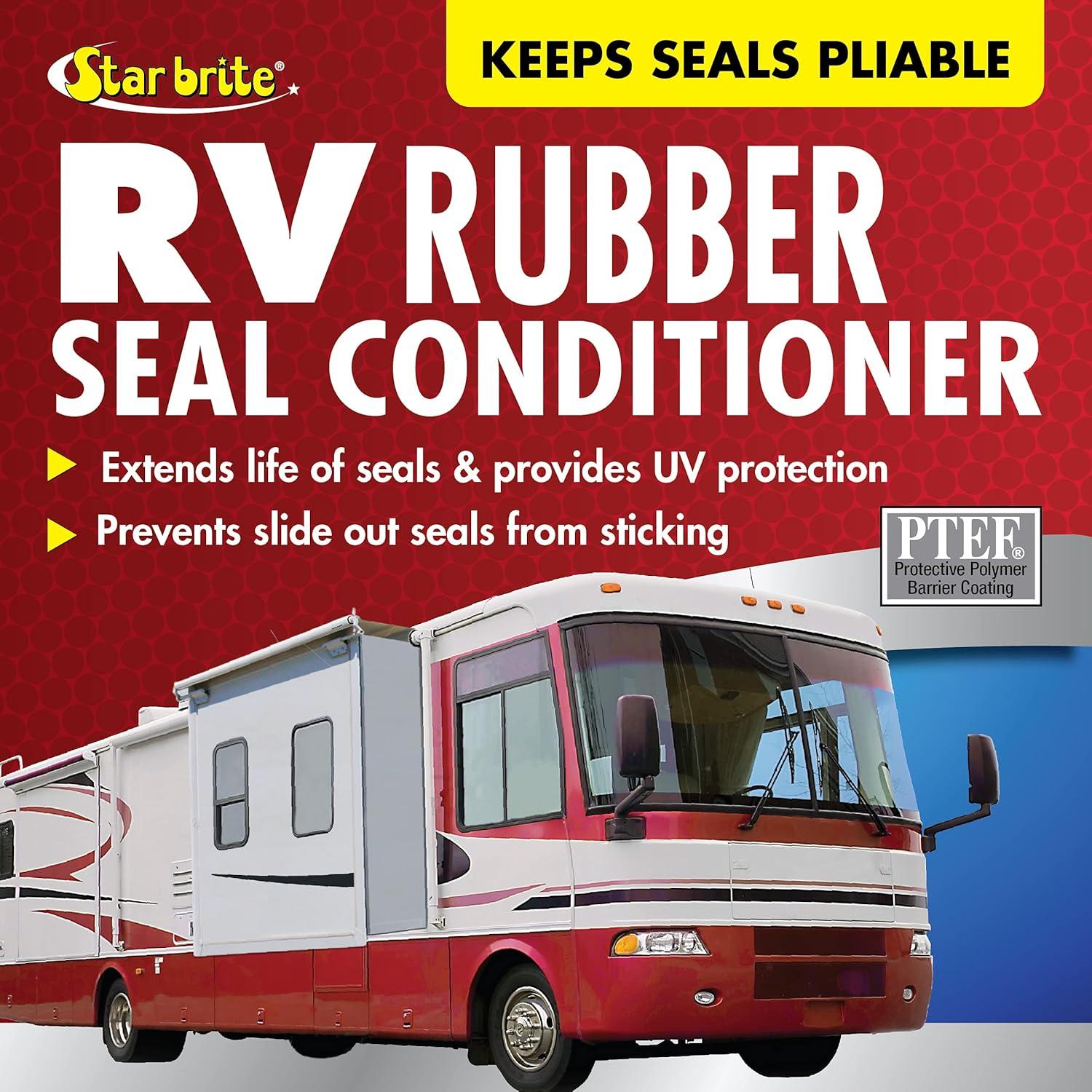 image:imageSTAR BRITE Premium RV Rubber Seal Conditioner Protects amp Extends the Life of Rubber Seals UV amp Weather Resistant 16 OZ 076116Seal Conditioner Spray