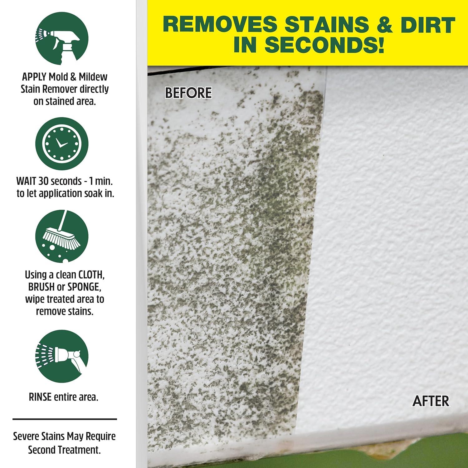 image:imageSTAR BRITE Professional Grade Mold amp Mildew Stain Remover 32 OZ 120032