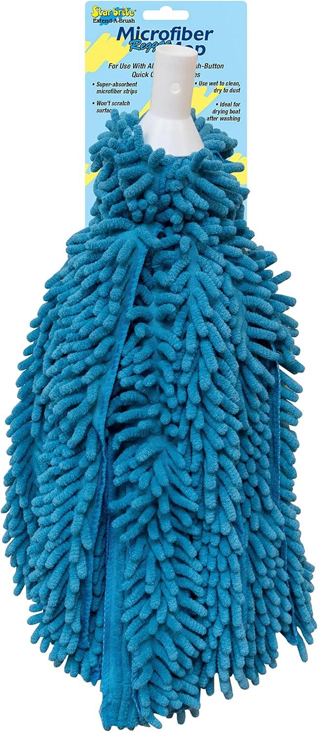 image:imageSTAR BRITE Reggae WetDry Pad Super Absorbent Microfiber for Boat Car amp RV ScratchFree Cleaning with Articulated Base 040128Large Pack of 1