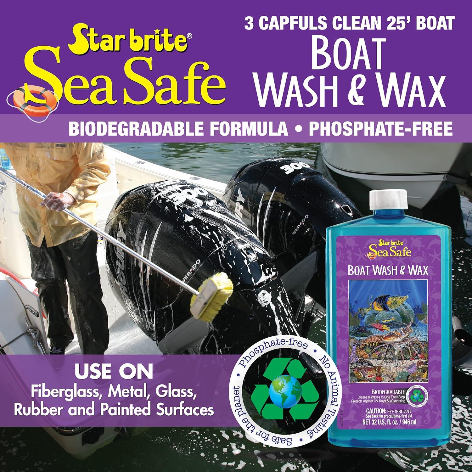 image:imageSTAR BRITE Sea Safe WashWax 32 OZ 089737P