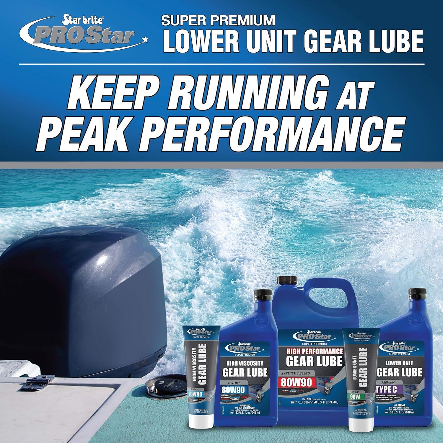 image:imageSTAR BRITE Star Tron Premium Full Synthetic Gear Lube SAE 75W90 MarineGrade API GL5 Certified10 Oz Tube