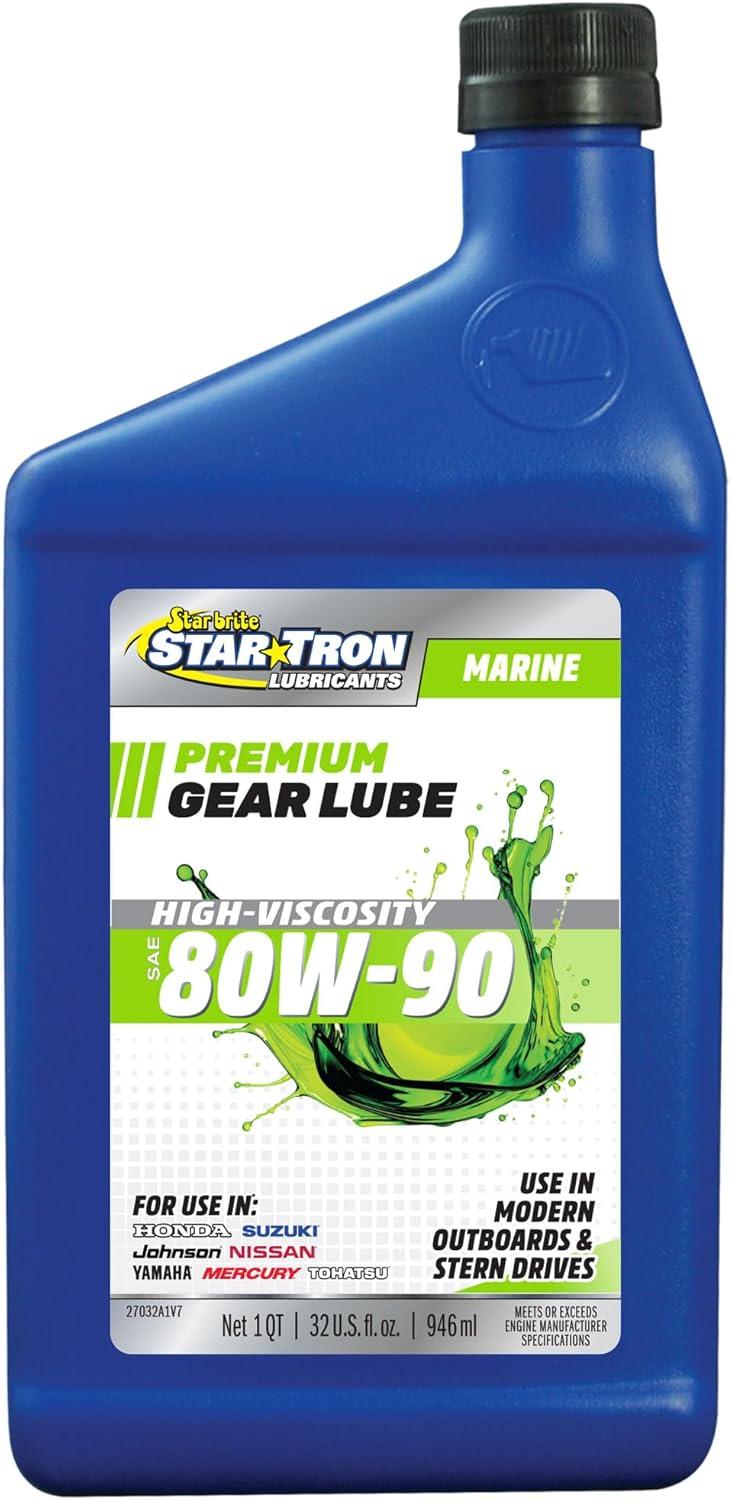image:imageSTAR BRITE Star Tron Premium Full Synthetic Gear Lube SAE 75W90 MarineGrade API GL5 Certified32 Oz Quart