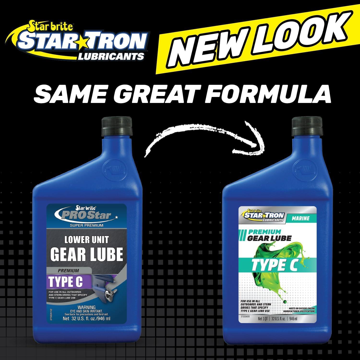 image:imageSTAR BRITE Star Tron Premium Full Synthetic Gear Lube SAE 75W90 MarineGrade API GL5 Certified32 Oz Quart