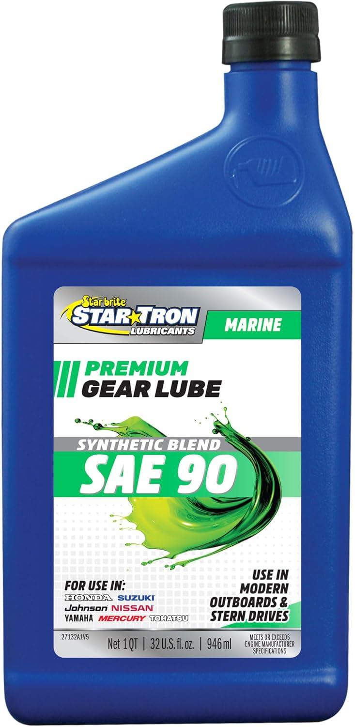 image:imageSTAR BRITE Star Tron Premium Full Synthetic Gear Lube SAE 75W90 MarineGrade API GL5 Certified32 Oz Quart