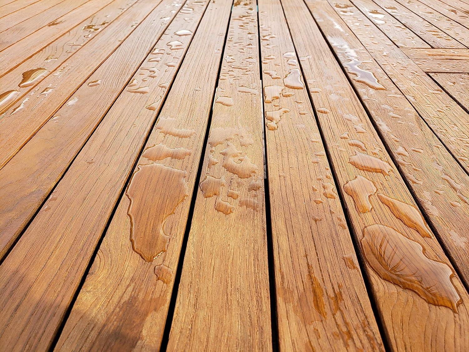 image:imageSTAR BRITE Teak Sealer No Drip No Splash Formula OneCoat Durable Protection for All Fine Woods Perfect for Outdoor Furniture amp Marine Use Classic Teak 32 OZ 088032Clear