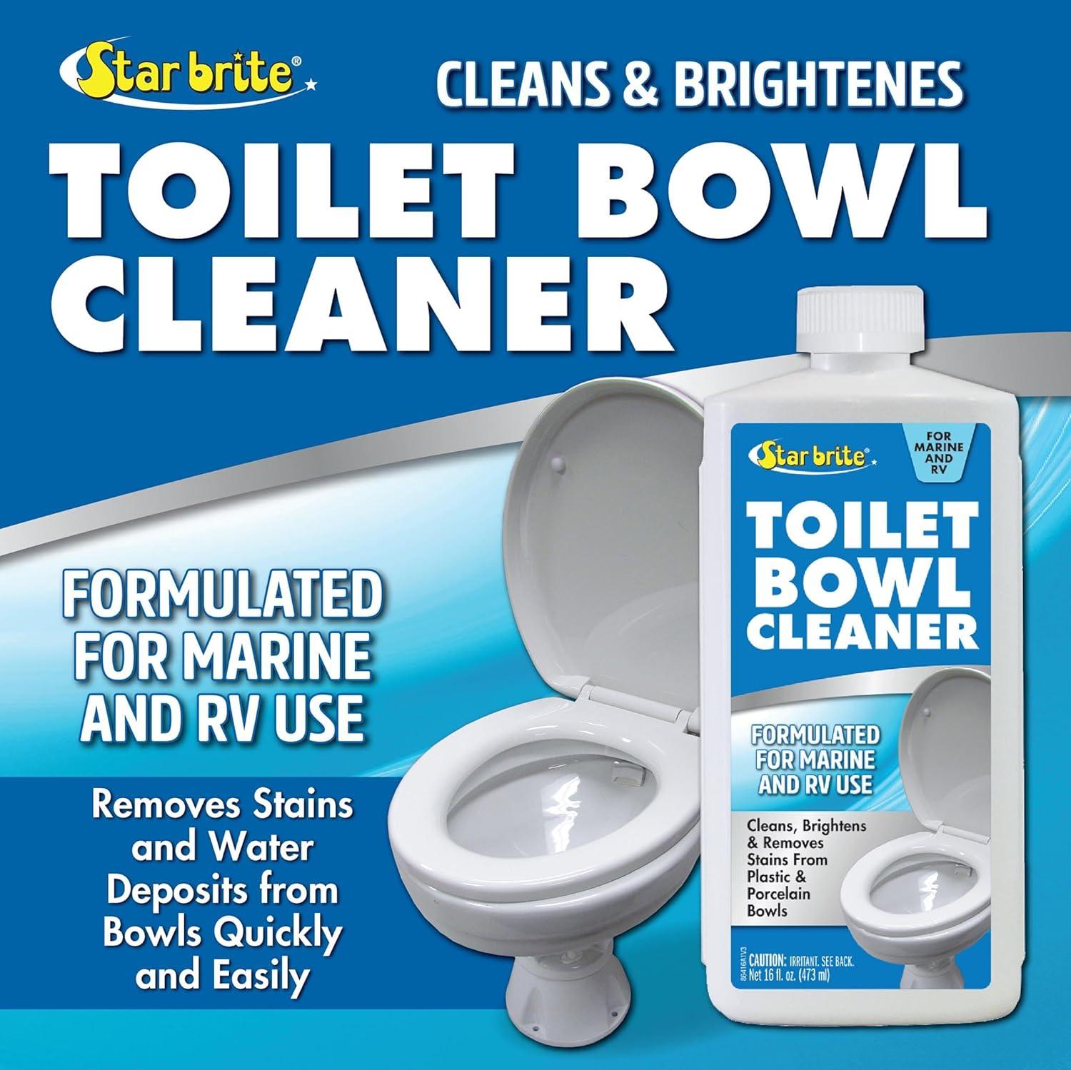 image:imageSTAR BRITE Toilet Bowl Cleaner For Boat RV Portable Toilets Removes Stains Fresh Scent 16oz 086416Toilet Cleaner