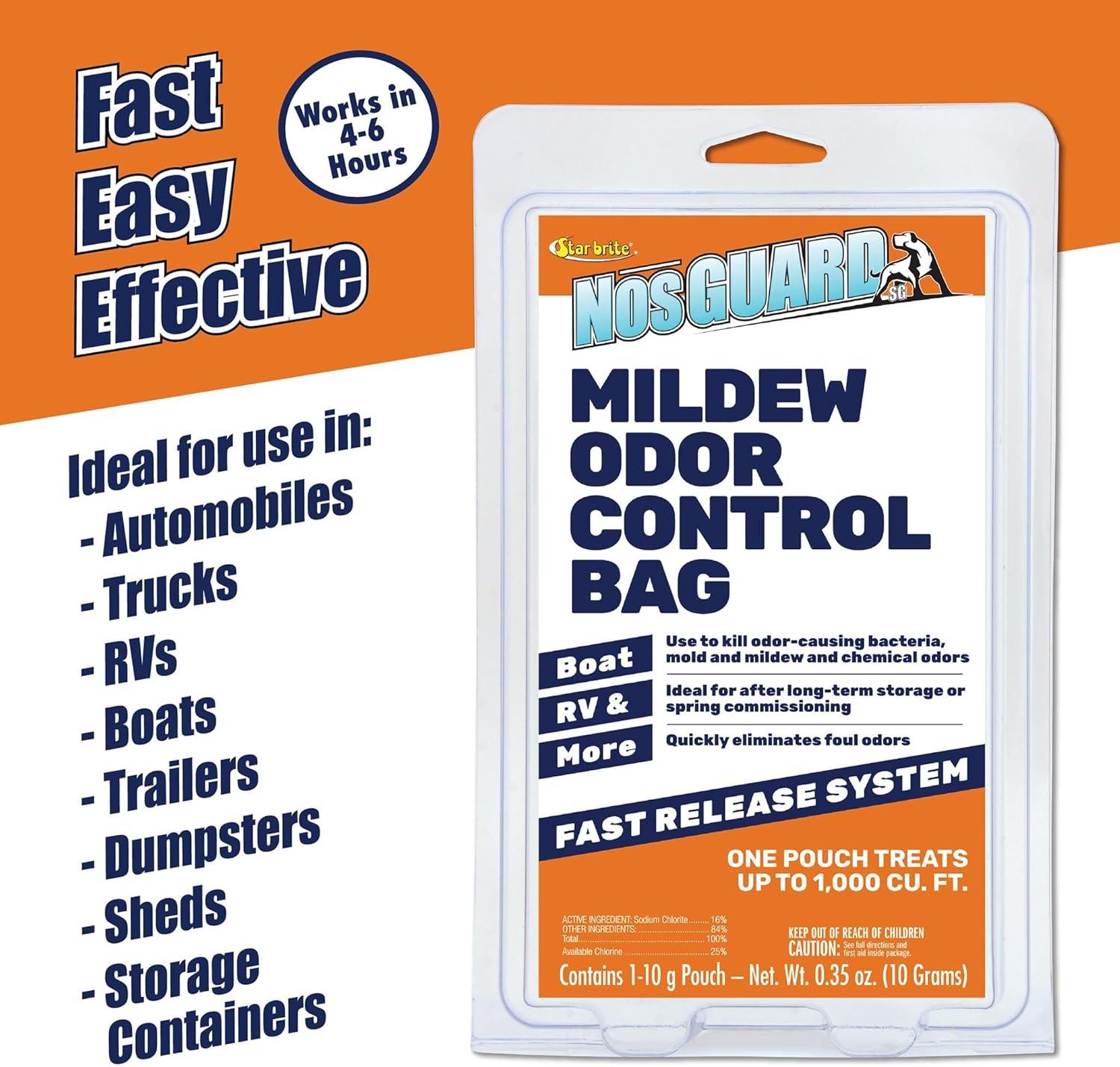 image:imageStar Brite NOSGuard Mildew Odor Control Bags Slow Release System Twin PackFast Release