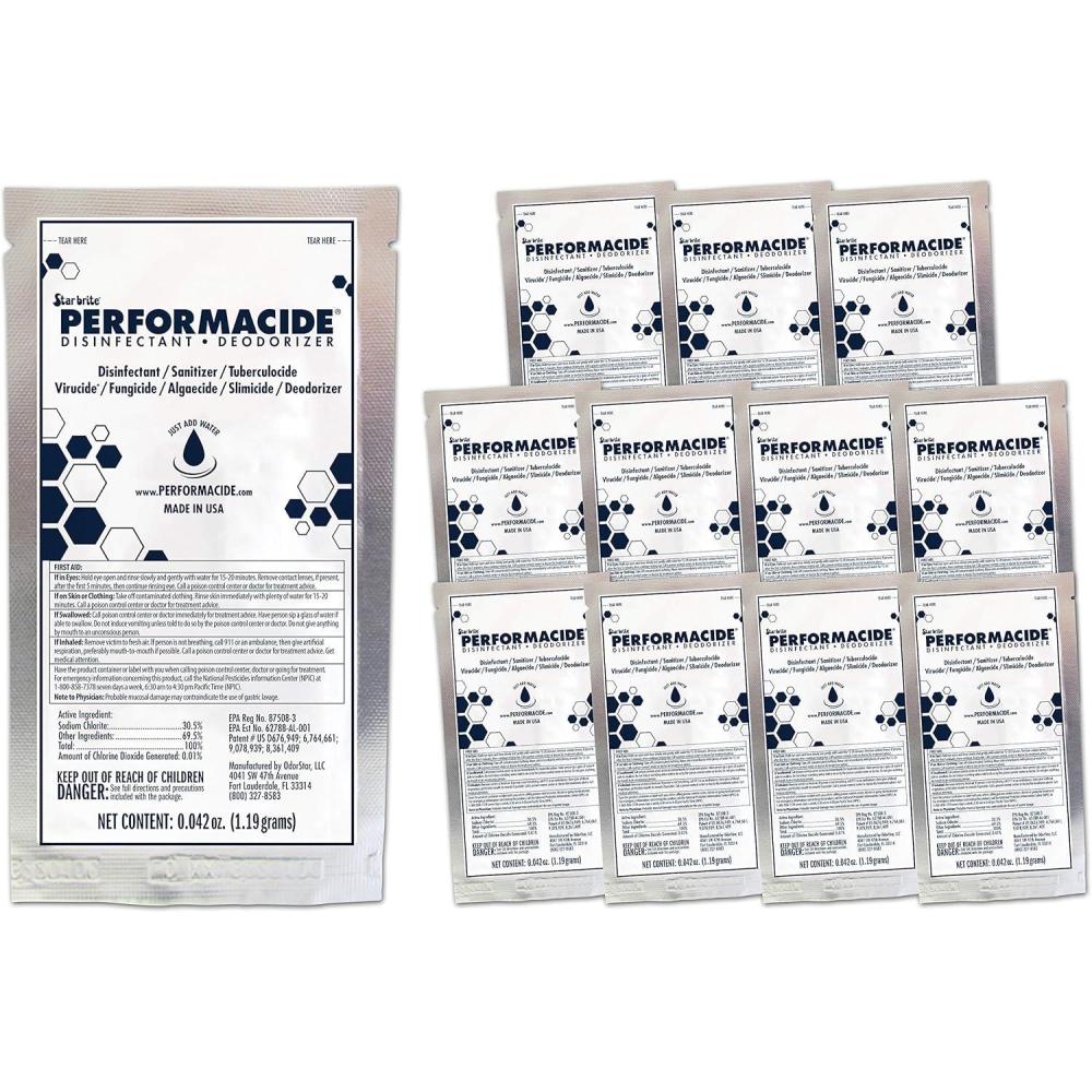 image:imagePerformacide Disinfectant Kills COVID19 Virus in 30 Seconds No Rinse No Wipe No Residue Just Add Water 32 OZ Single Kit 10203232 OZ 12 Pack Refill