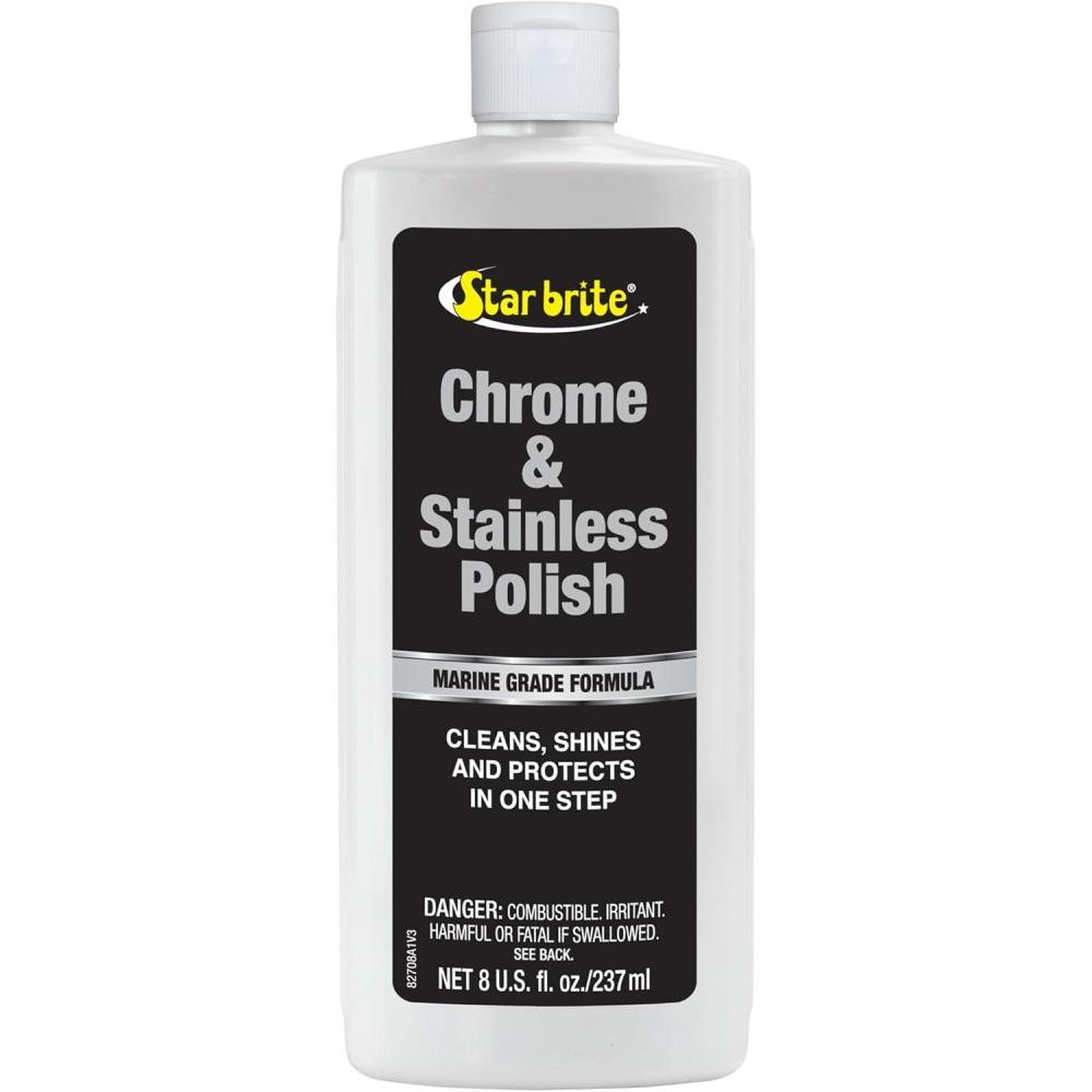 image:imageSTAR BRITE Chrome amp Stainless Polish Marine Grade Formula Protects Against Pitting Salt Deposits Staining amp Rust on Chrome Stainless Steel Copper Tin amp Brass 082708