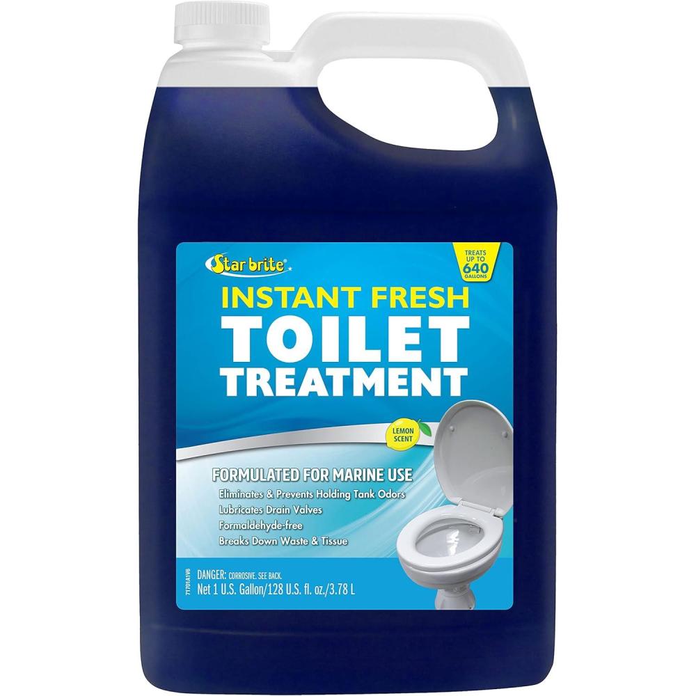image:imageSTAR BRITE Instant Fresh Toilet Treatment Concentrate Eliminates amp Prevents Holding Tank Odors Biodegradable Lemon Scent 16 OZ 071716Lemon