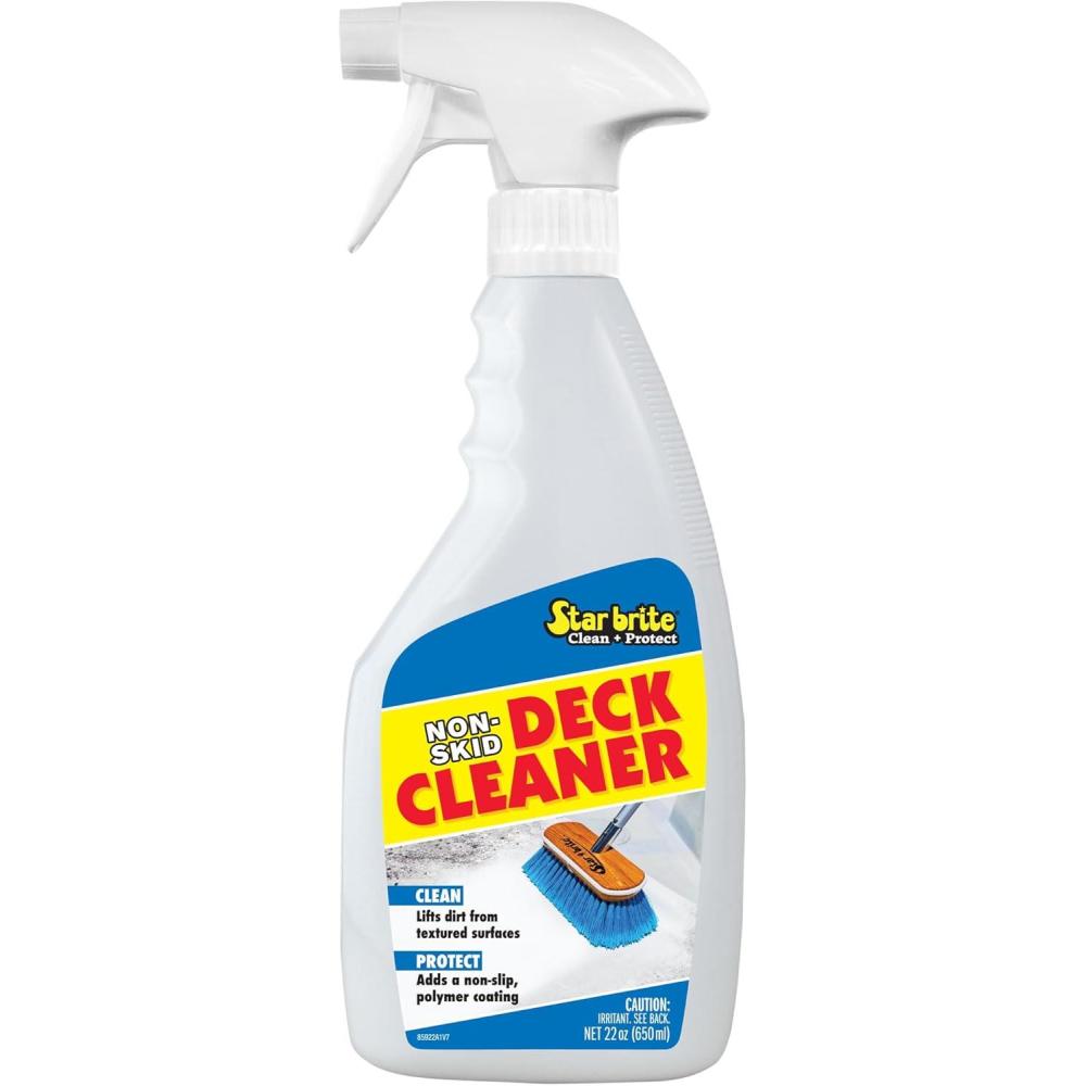 image:imageSTAR BRITE NonSkid Deck Cleaner amp Protectant Ultimate Boat Deck Wash Protects Against Future Stains amp UV Ideal for Fiberglass Vinyl Plastic Painted amp Metal Surfaces22 Oz Spray