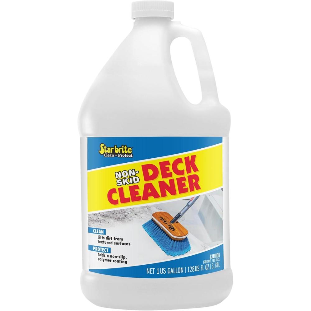 image:imageSTAR BRITE NonSkid Deck Cleaner amp Protectant Ultimate Boat Deck Wash Protects Against Future Stains amp UV Ideal for Fiberglass Vinyl Plastic Painted amp Metal Surfaces128 OZ Gallon