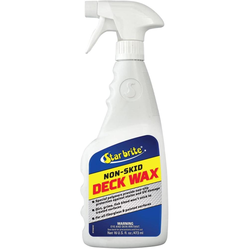 image:imageSTAR BRITE NonSkid Deck Wax Spray Essential for NonSlip Stain amp UV Damage Protection Ideal Boat Deck Solution 16 OZ 097316