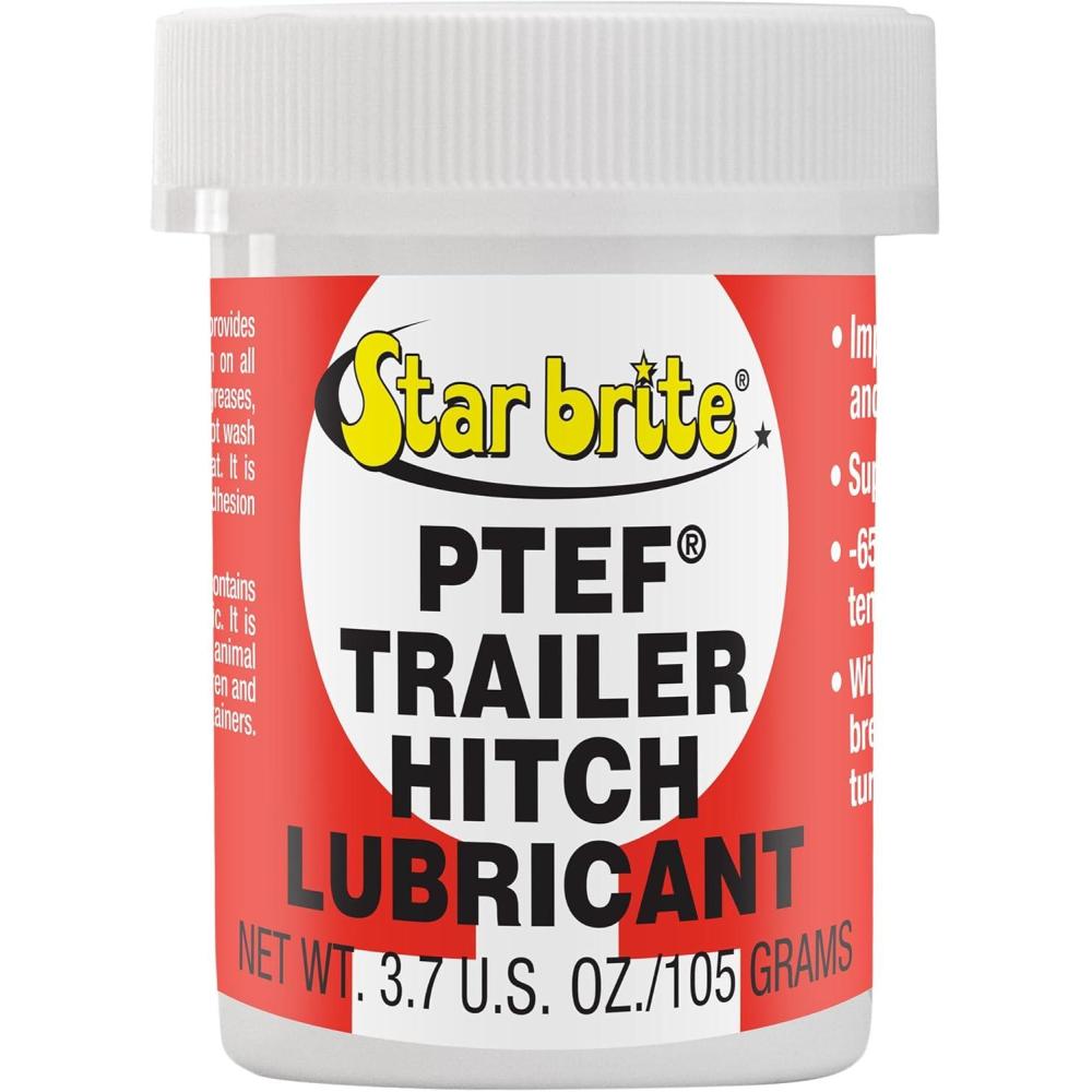 image:imageSTAR BRITE PTEF Trailer Hitch Lubricant AllWeather Protection for Trailer Hitches Rust amp Corrosion Resistant Super Adhesion amp HighTemperature Stability 4 OZ 085804