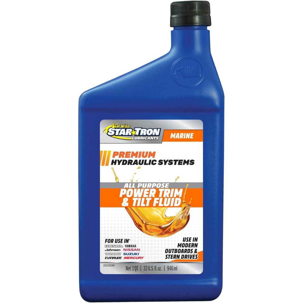 image:imageSTAR BRITE Power Trim amp Tilt Fluid Formulated for Maximum Pump and Seal Life With Special AntiWear AntiFoam Additives Superior Lubrication Additives and Corrosion Inhibitors32 Oz