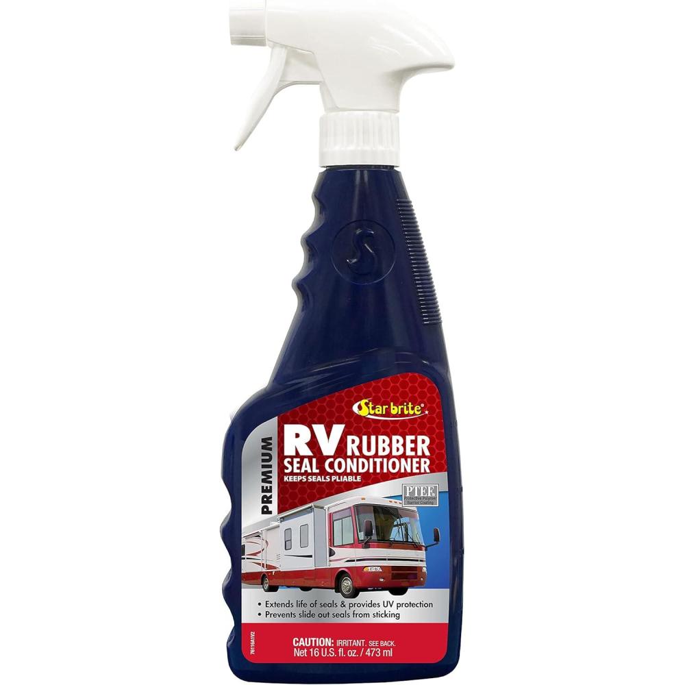 image:imageSTAR BRITE Premium RV Rubber Seal Conditioner Protects amp Extends the Life of Rubber Seals UV amp Weather Resistant 16 OZ 076116Seal Conditioner Spray