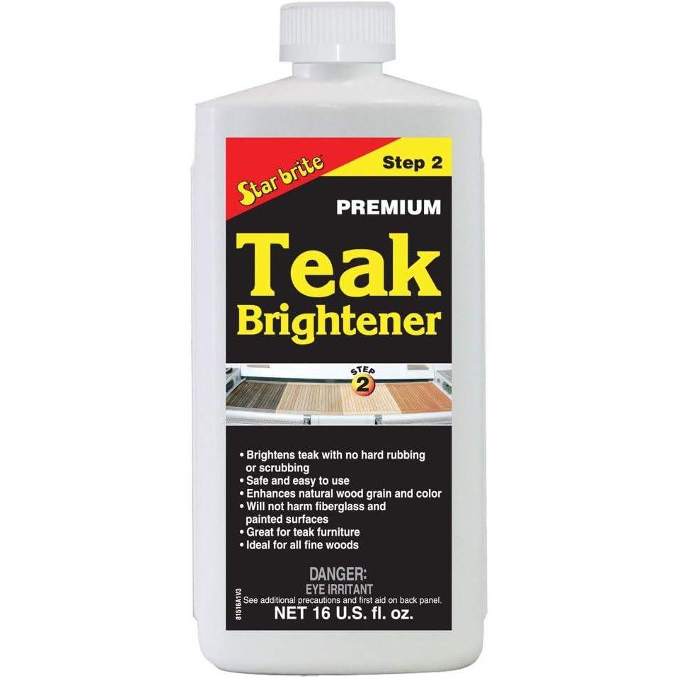 image:imageSTAR BRITE Premium Teak Brightener Enhances Natural Wood Grain amp Restores Tone amp Color While Preparing for a More Consistent Application of Teak Oil Sealer or Stain16 Ounce