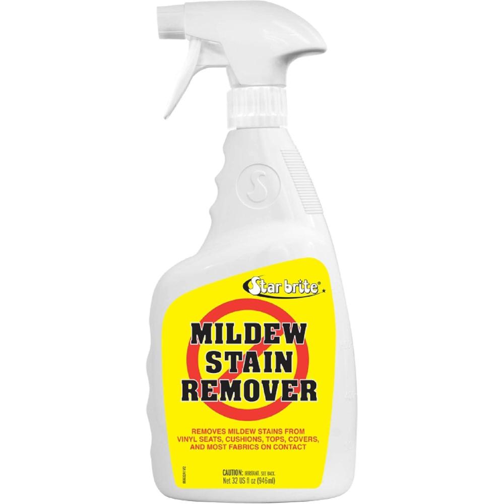 image:imageSTAR BRITE ProfessionalGrade Mildew amp Mold Stain Remover Cleaner Instant Contact Stain Removal Ideal for Marine amp Outdoor Upholstery32 Oz Spray