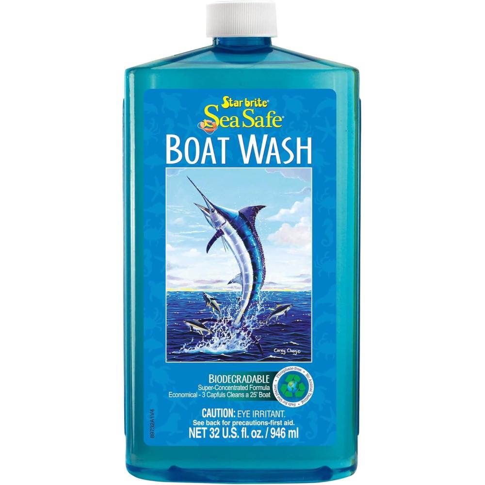 image:imageSTAR BRITE Sea Safe Boat Wash Super Concentrated Formula Gently Removes Dirt Grime and Salt Without Stripping Wax or Polish Designed for Use on All Boat Surfaces