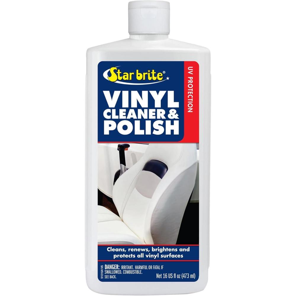 image:imageSTAR BRITE Vinyl Cleaner Polish amp Protectant Clean Renew Brighten amp Protect All Vinyl Surfaces Marine Grade Shampoo Polish amp UV ProtectionPolish Protectant