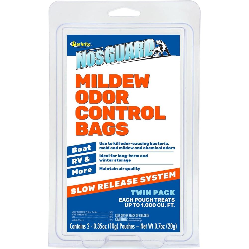image:imageStar Brite NOSGuard Mildew Odor Control Bags Slow Release System Twin PackSlow Release
