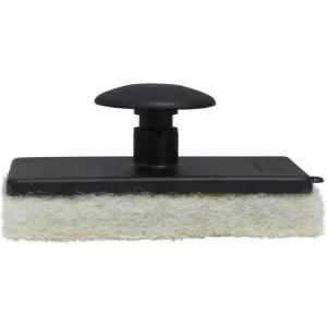 STAR BRITE All-Purpose Medium (Red) Scrubber Pad – Available in Medium, Fine & Coarse Textures with Ergonomic Handle for Boats, Teak, and Outdoor Cleaning (040021P)(Medium)