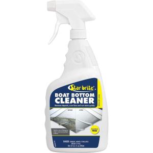 STAR BRITE Heavy Duty Boat Bottom Cleaner – Remove Tough Deposits, Scum Lines & Rust Stains Quickly & Easily from Boat Hull – Safe for Fiberglass, Wood, Iron & Painted Surface(32 oz)