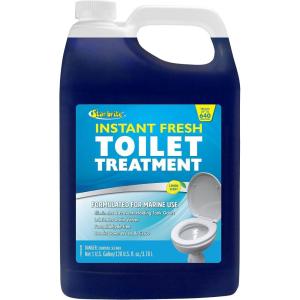 STAR BRITE Instant Fresh Toilet Treatment Concentrate – Eliminates & Prevents Holding Tank Odors – Biodegradable Lemon Scent – 16 OZ (071716)(Lemon)